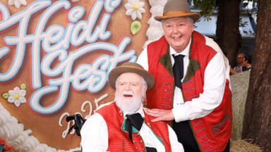 Wildecker Herzbuben beim Heidifest im Oktober