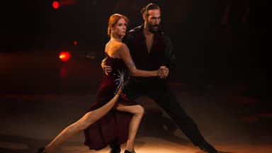 Esther Schweins und Massimo Sinato bei Let's Dance