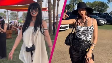 Heidi Klum und Samira Yavuz auf dem Coachella