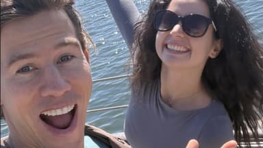 Joel Mattli und Malika Dzumaev am Züricher See