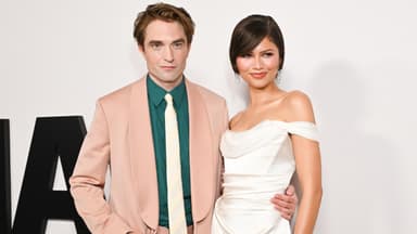 Robert Pattinson mit Zendaya auf roten Teppich