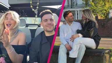 Stefano Zarrella mit einer unbekannten Blondine