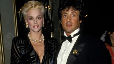 Brigitte Nielsen und Sylvester Stallone zu früheren Zeiten vor ihrer Trennung