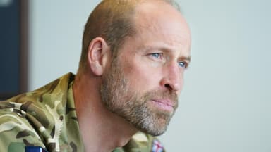 Prinz William nachdenklich