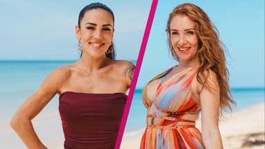 Elena Miras und Georgina Fleuer als Collage