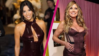 Eva Longoria mit Heidi Klumg