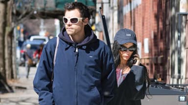 Harry Styles mit Zoe Kravitz in New York