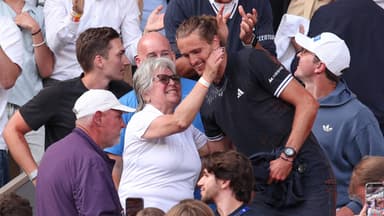 Alex Zverev mit seiner Oma