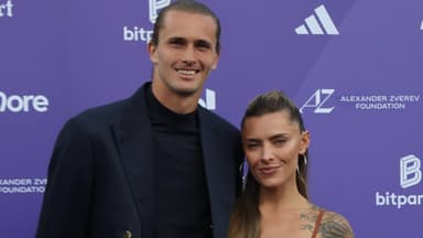 Alexander Zverev und Sophia Thomalla Arm in Arm im Juni 2026