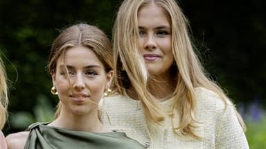 Prinzessin Alexia und Prinzessin Amalia der Niederlande