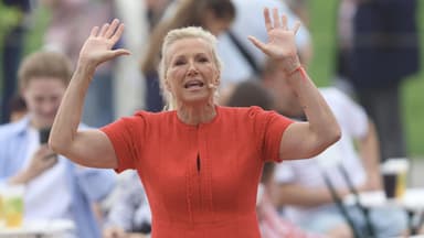 Andrea Kiewel hände hoch