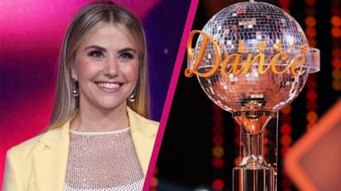 Collage Beatrice Egli und Lets Dance Pokal