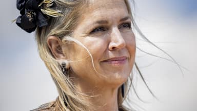 Königin Máxima der Niederlande schaut traurig