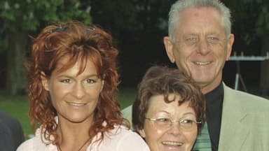 Andrea Berg mit Familie