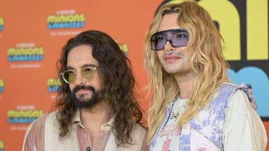 Tom und Bill Kaulitz bei den Minions