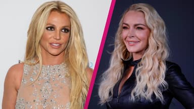 Collage von Britney Spears und Linday Lohan