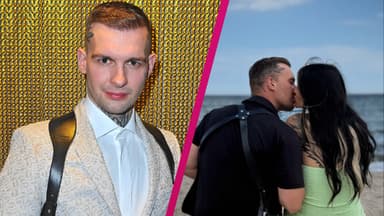 Eric Stehfest macht eine Beziehung zu seiner neuen Freundin Sarah mit einem Kussfoto offiziell