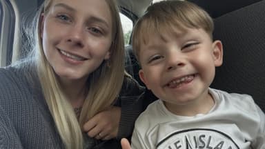 Loredana Wollny mit Sohn Aurelio