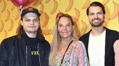 Natascha Ochsenknecht mit Wilson und Jimi