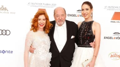 Ralph Siegel mit Ehefrau Laura und Tochter Alana