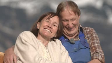 Franz und Silke strahlen