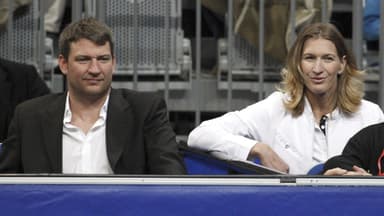 Steffi Graf mit Michael