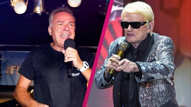 Tim Toupet und Heino als Collage
