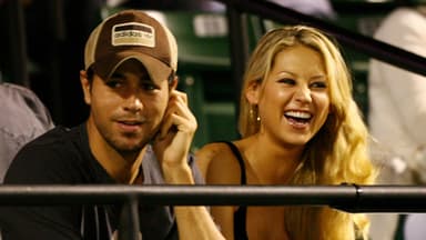 Enrique Iglesias und Anna Kurnikova