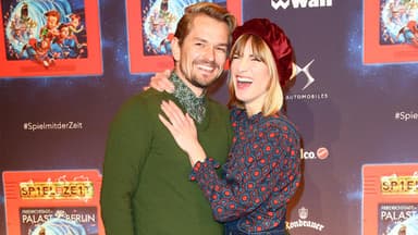Jens und Isabell glücklich