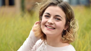 Ronja Forcher strahlt