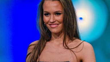 Laura Müller glücklich