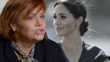 Collage von Samantha und Meghan Markle