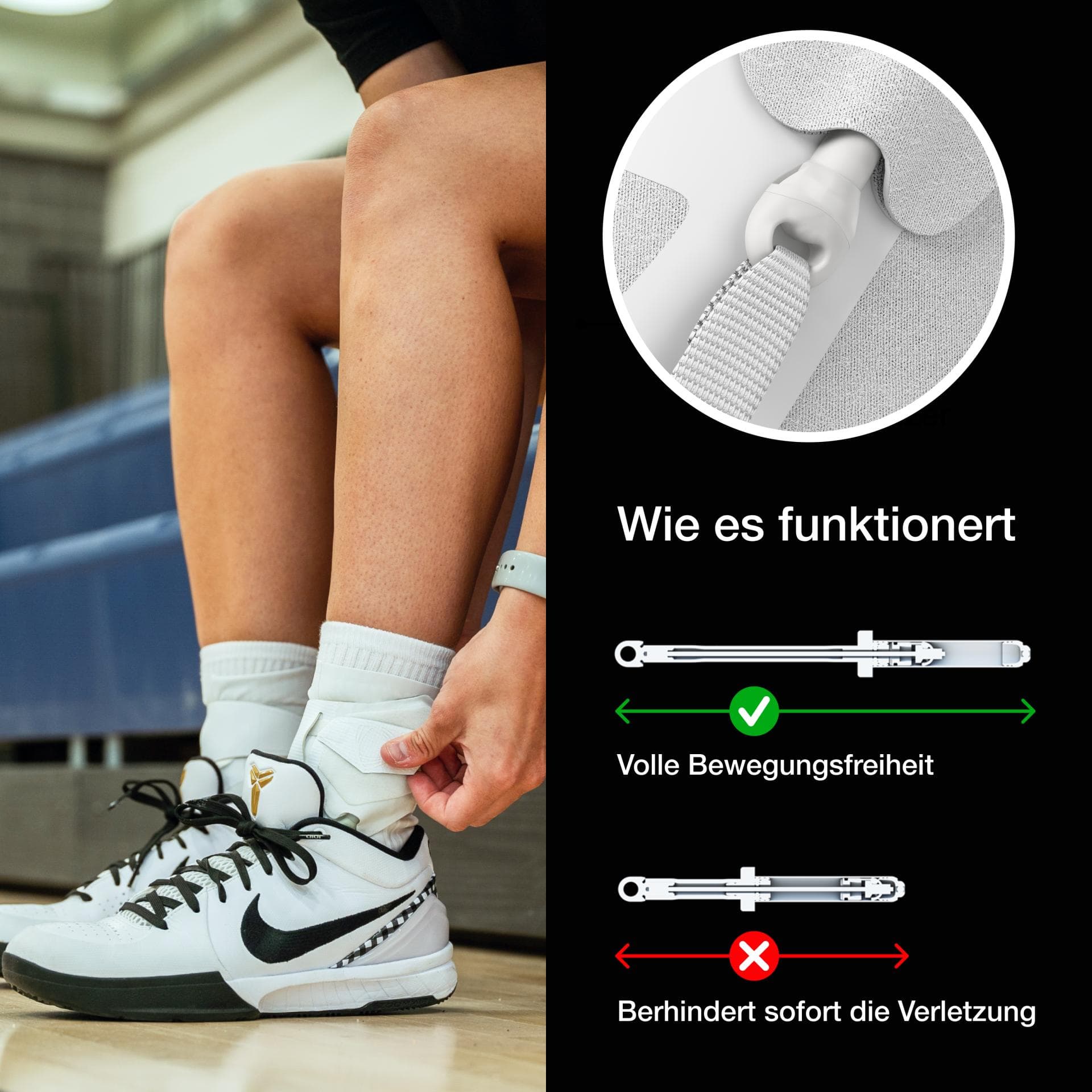 Sprunggelenkbandage von The BetterGuard