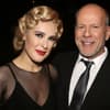 Rumer und Bruce Willis glücklich