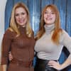 Stefanie Hertel und Johanna Mross bei Pressday von Mamma Mia