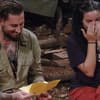 Mike Heiter und Layla Lahouar freuen sich im Dschungelcamp an Tag 12 über Briefe