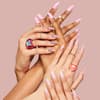 Nagellack Valentinstag