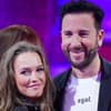 Laura Müller und Michael Wendler lachen