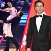 Leyla Lahouar tanzt bei Lets Dance, Christian Polanc schaut ernst rüber
