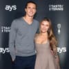 Alex Zverev und Sophia Thomalla posieren zusammen