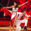 Christine Neubauer mit Valentin Lusin bei Lets Dance