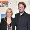 Silke Bodenbender & Florian Beckerhoff posieren zusammen