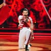 Valentin Lusin mit Christine Neubauer bei Lets dance