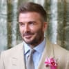 David Beckham lächelt