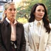 Sarah Jessica Parker und Kristin Davis in New York