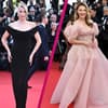 Lena Gercke und Frauke Ludowig auf dem Roten Teppich in Cannes