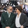 Brad Pitt & Tom Cruise lachen sich an