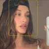 Hailey Bieber macht Selfie