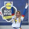 Hanni Hase bei Rock am Ring im Lidl-Look