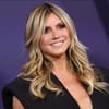 Heidi KLum strahlt